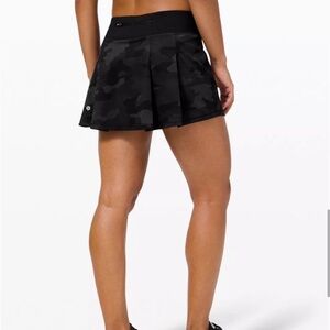 Lululemon Pace Rival Skirt Street Camo